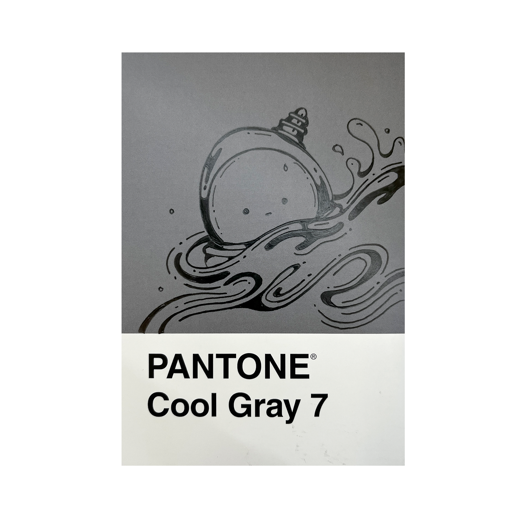 Pantone PostCard Cool Gray 7