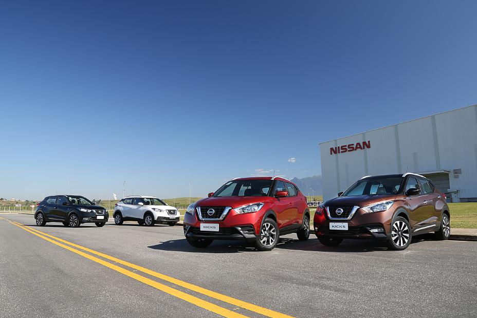 Nissan Kicks fabricado no Brasil completa três anos com mais de 140 mil unidades vendidas