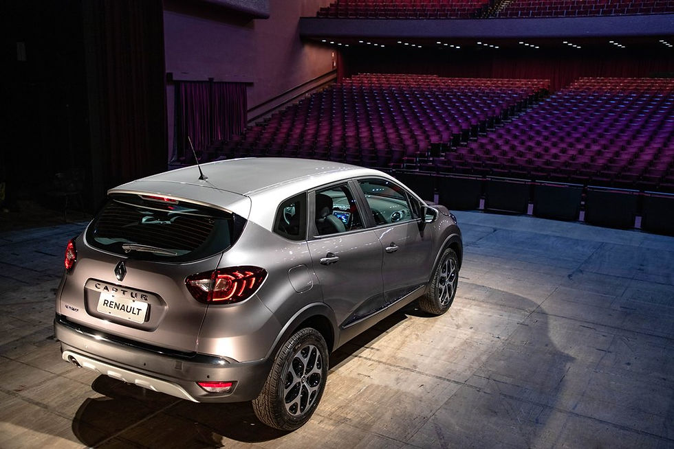Renault lança série limitada do Captur com sistema de som Bose e pintura biton