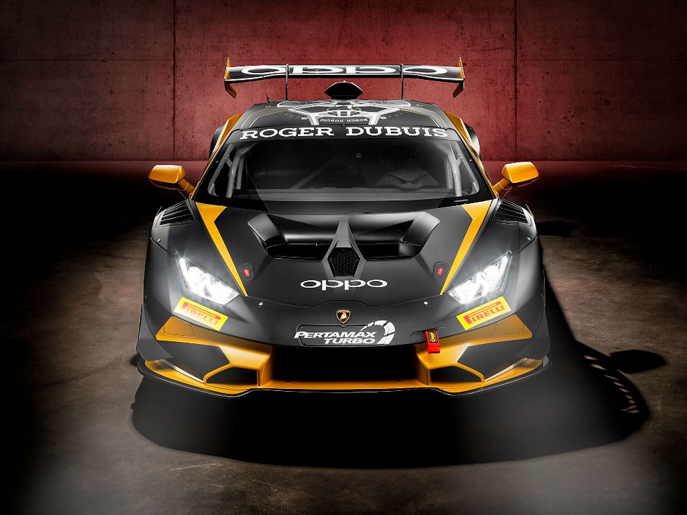 Lamborghini celebra a produção de 400 unidades para competição do Huracán