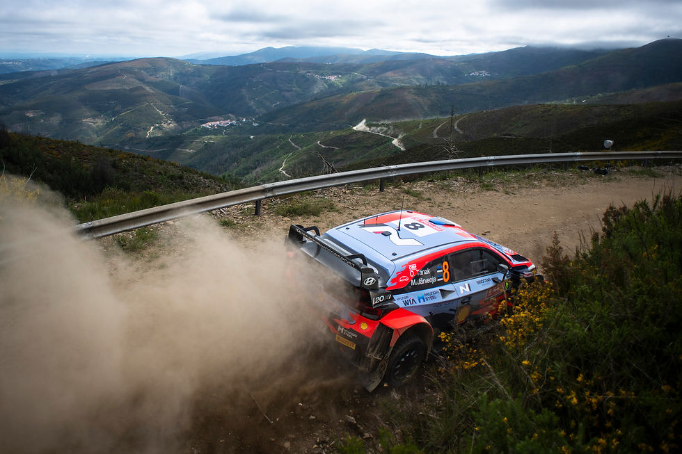 WRC: Tänak lidera primeiro dia de rali em Portugal