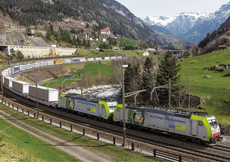 Locomotivas Bombardier TRAXX são aprovadas para operação no novo túnel de Gotthard