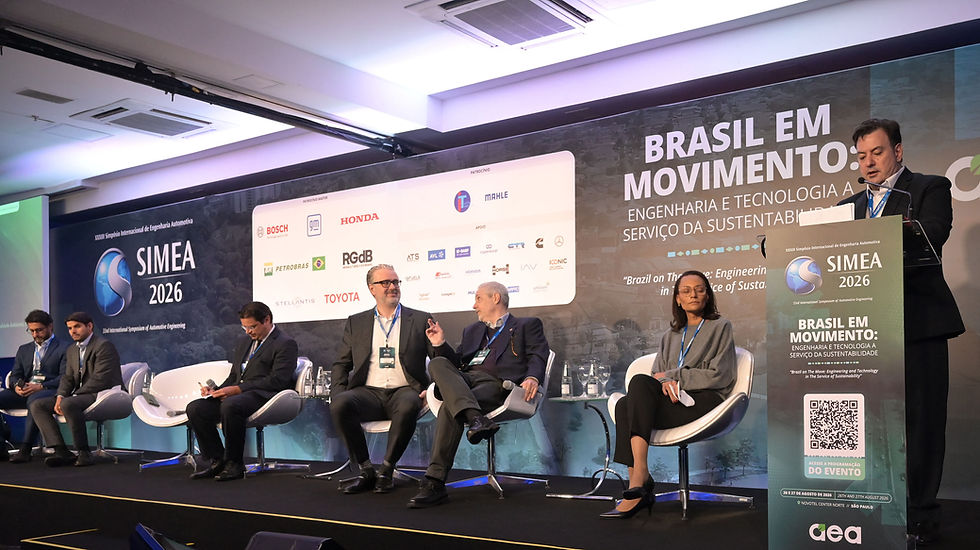 SIMEA 2026 debate futuro da mobilidade e vantagens naturais e industriais do Brasil