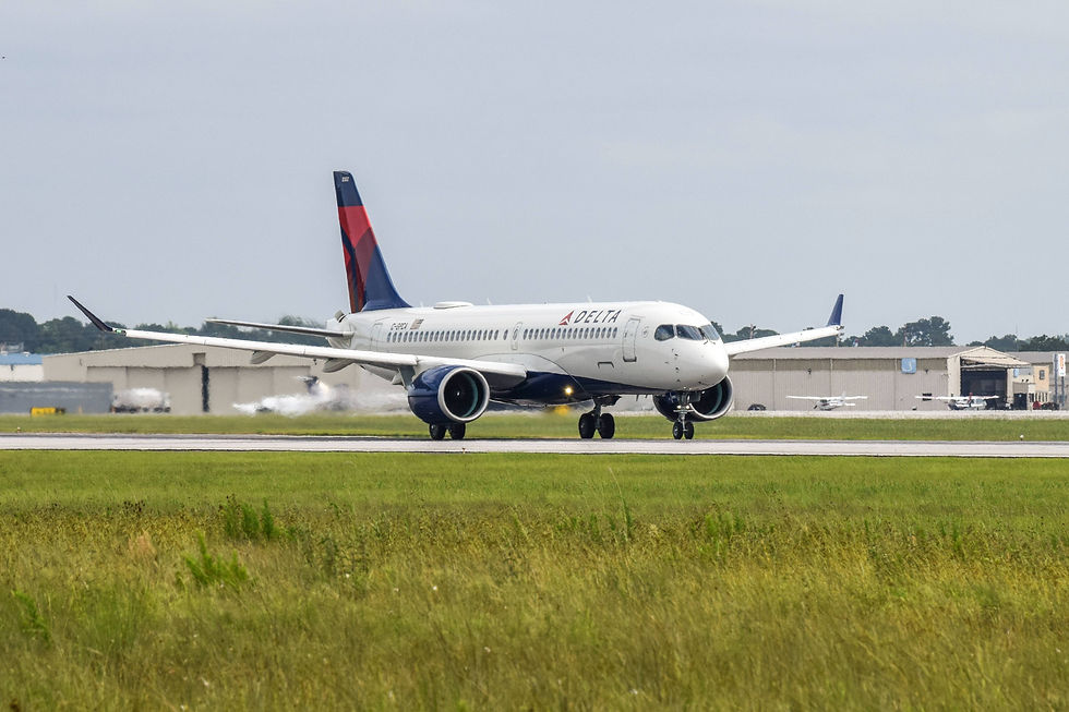 Delta Air Lines aumenta pedido firme de aeronaves A220 da Airbus para 107 unidades