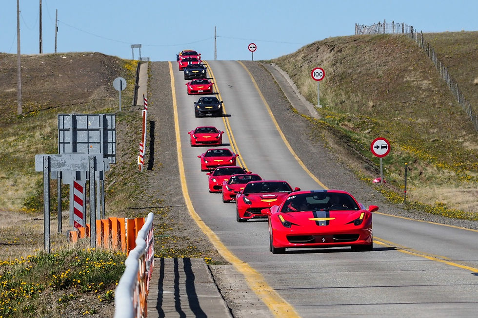 O maior encontro da Ferrari na América Latina se prepara para percorrer Brasil, Argentina e Paraguai
