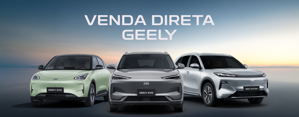 Geely estreia programa de vendas diretas no Brasil com descontos de até 11% e preços a partir de R$ 104 mil
