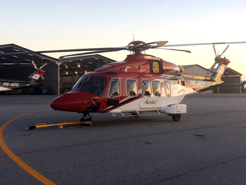 Grupo Era e Aeróleo Táxi Aéreo lançam o Helicóptero AW189 da Leonardo Helicopters