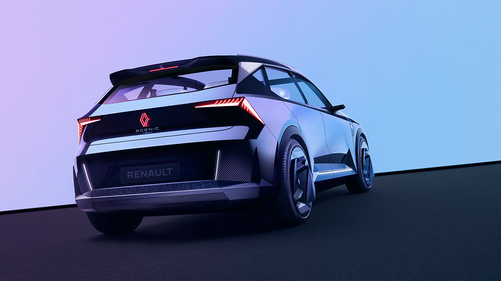 Renault revela sua visão para um novo carro familiar em 2024