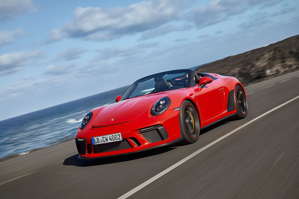 Novo 911 Speedster entra em produção, com 510 cv e edição limitada