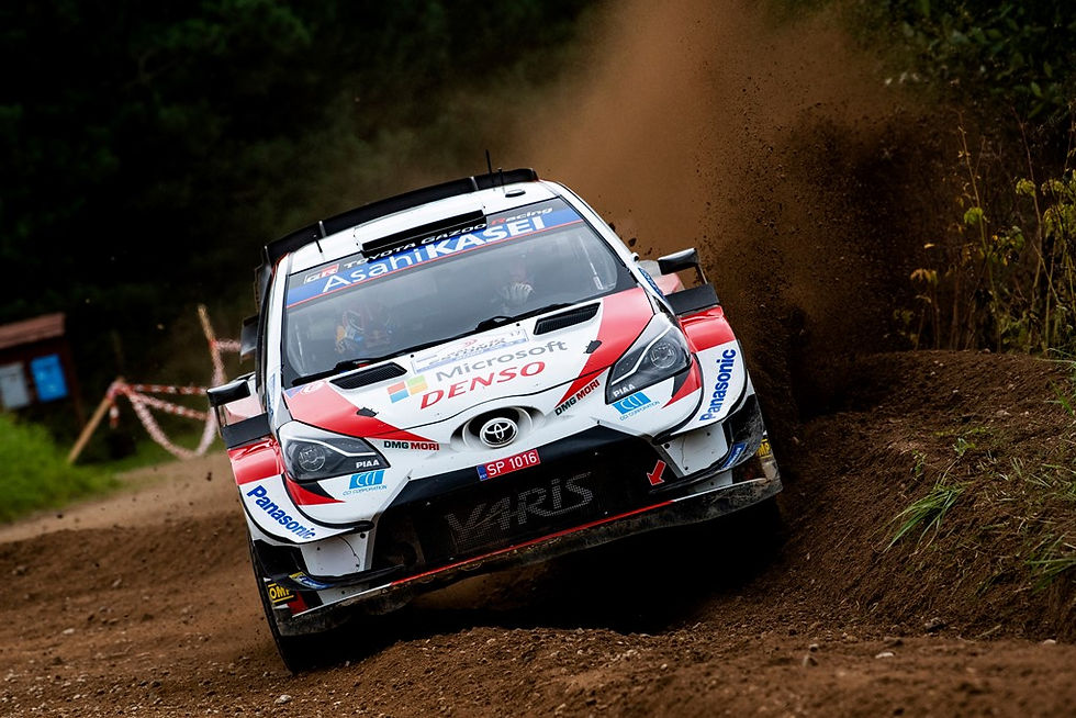 WRC: Ott Tänak termina o sábado na frente da prova disputada em casa