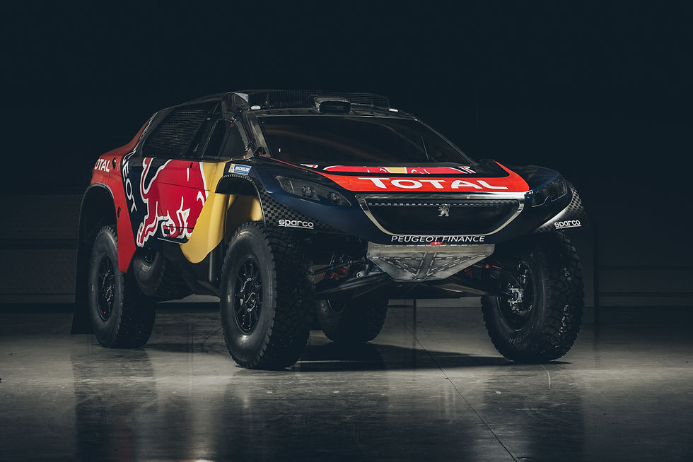 Team Peugeot Total apresentou sua decoração para o Dakar 2016