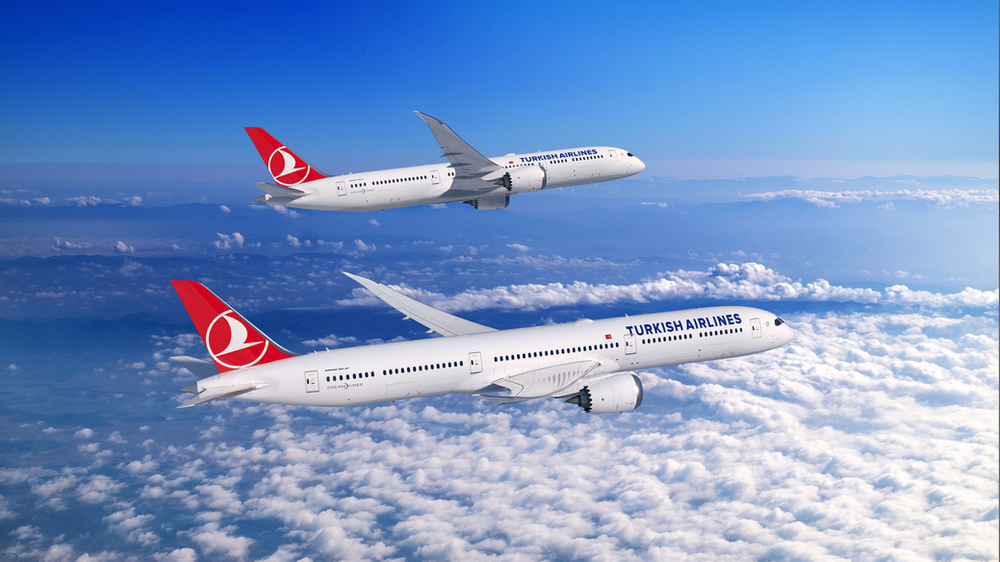 Turkish Airlines fecha mega pedido de até 75 Boeing 787 Dreamliners e amplia compromisso com 737 MAX