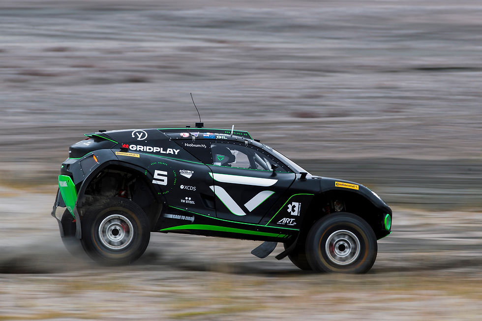 Extreme E: Jutta Kleinschmidt e Mattias Ekstrom os mais rápidos na Groenlândia