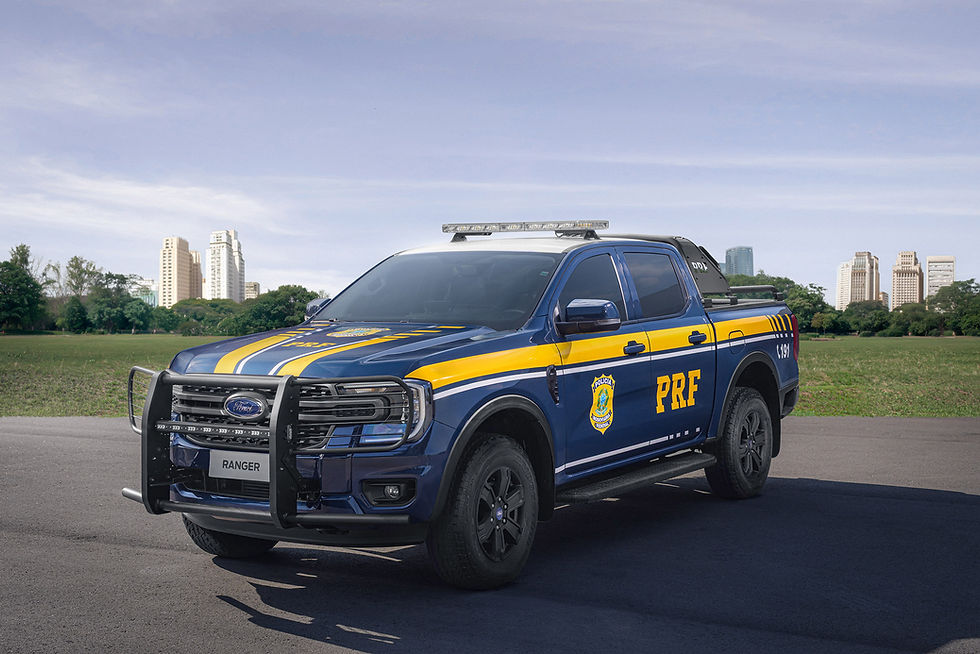 Ford amplia atuação no segmento profissional com veículos adaptados para polícia, resgate e serviços especiais