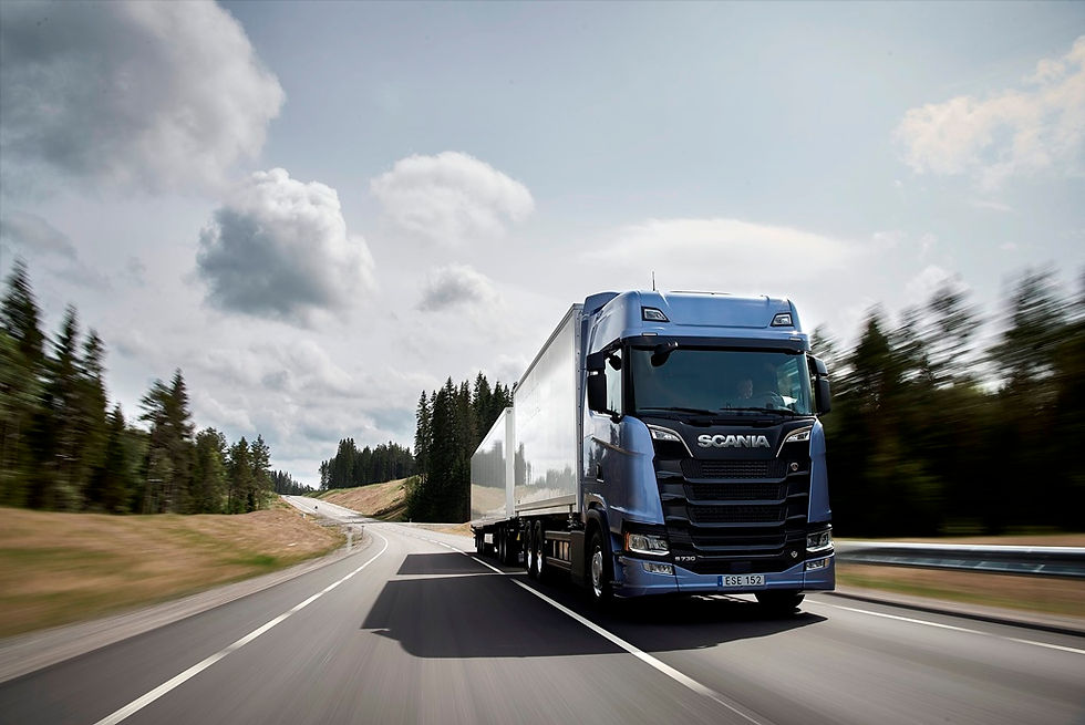 Scania registra aumento nas vendas de veículos que utilizam combustíveis alternativos e híbridos