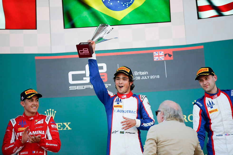 Pedro Piquet conquista primeira vitória do Brasil na história da GP3