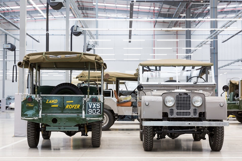 Inaugurada a Classic Works em Coventry, focada nos clientes de veículos clássicos da Jaguar e da Land Rover