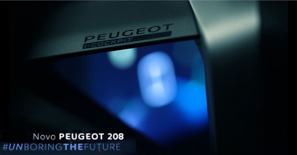 Novo Peugeot 208 vai estrear o i-cockpit 3D