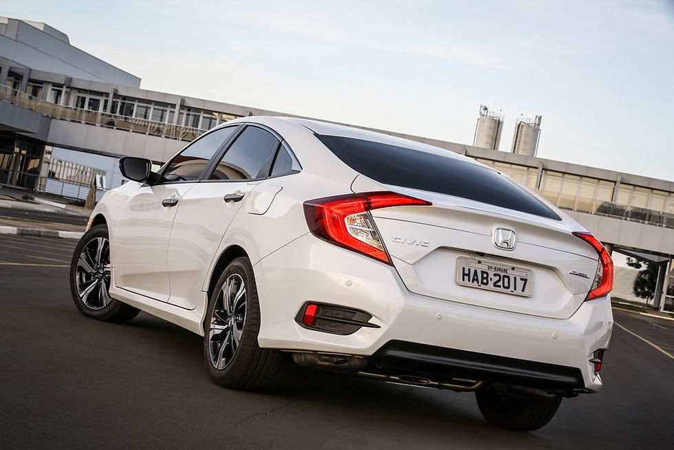 Agosto vai marcar a chegada da geração 10 do Honda Civic