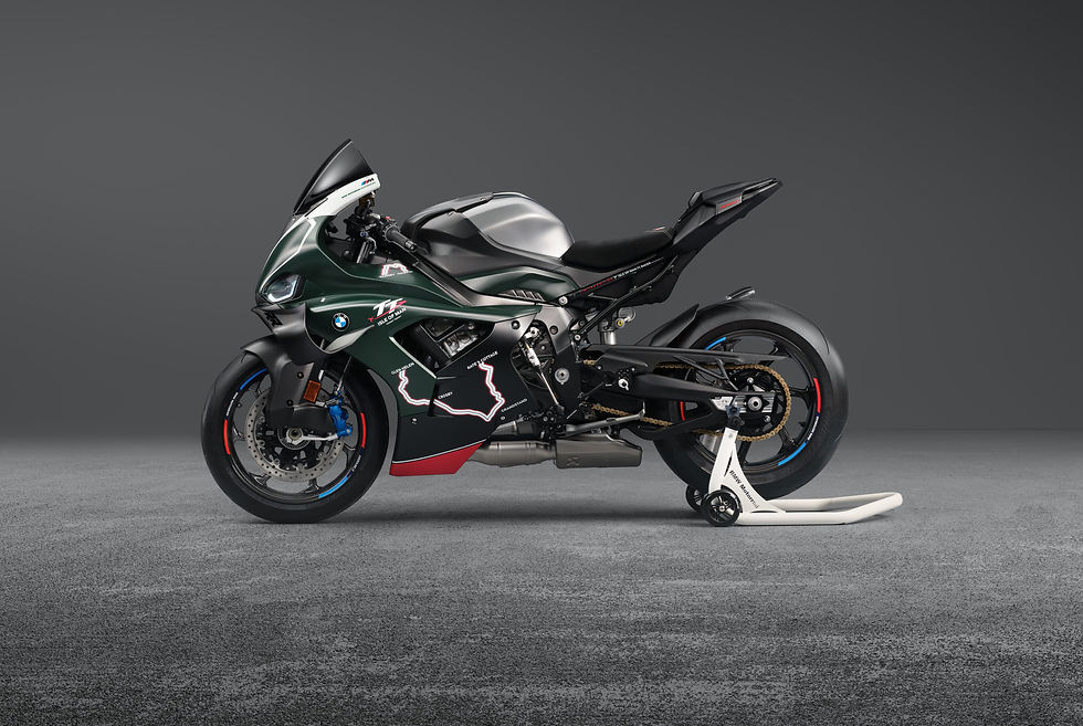 BMW M 1000 RR ganha edição de 115 unidades em homenagem ao Isle of Man TT
