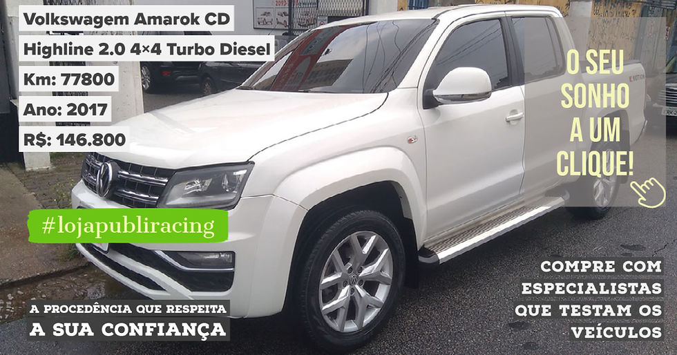 ACESSE #LOJAPUBLIRACING CLICANDO - Volkswagen Amarok CD Turbo Diesel Ano 2017