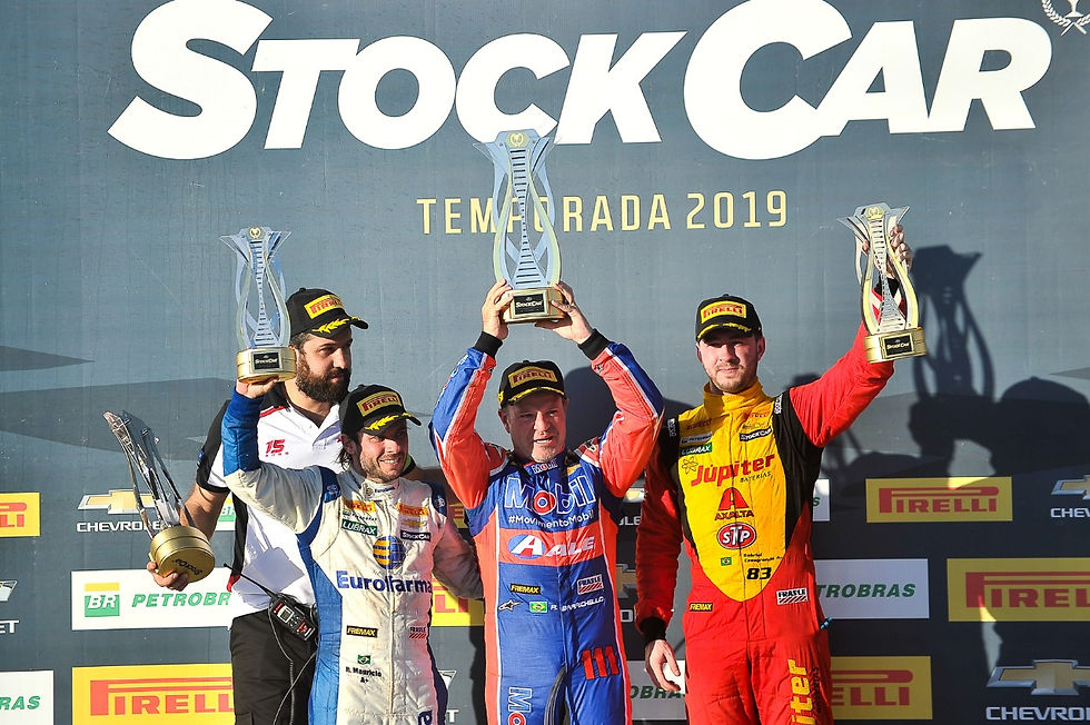 Stock Car: Camilo e Barrichello vencem em Campo Grande
