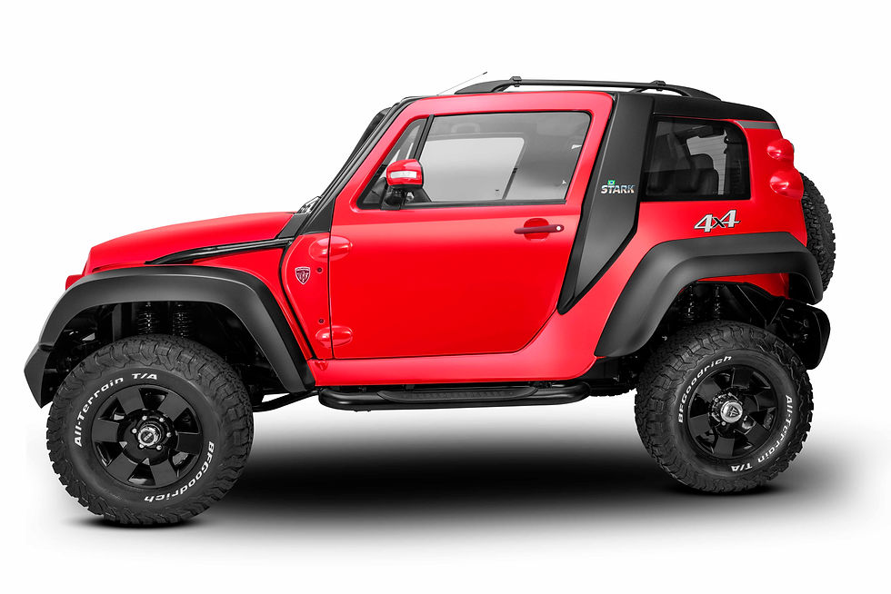 Projeto brasileiro da TAC Motors apresenta nova versão do veículo STARK