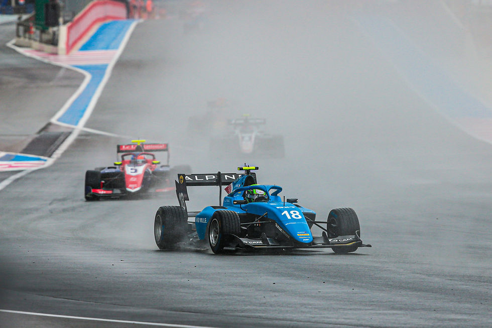 F3: Após sábado difícil, Collet recupera desempenho e termina em terceiro no domingo
