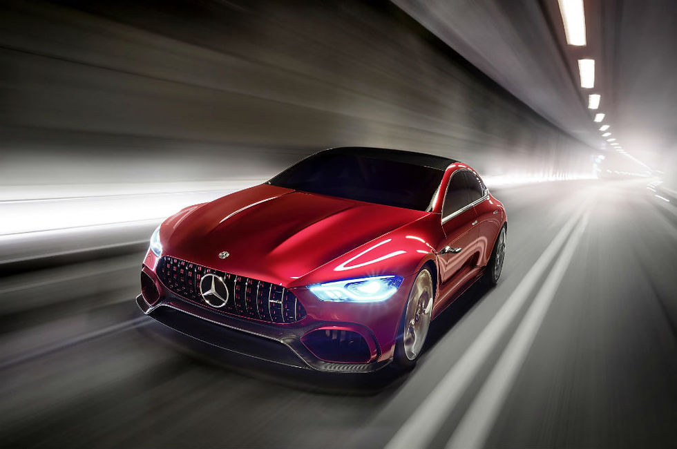 Mercedes AMG GT Concept sai de Genebra e conhece as ruas