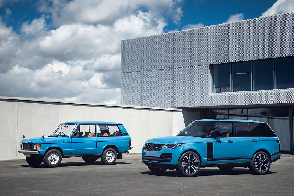Nova edição limitada celebra os 50 anos do Range Rover, primeiro verdadeiro SUV