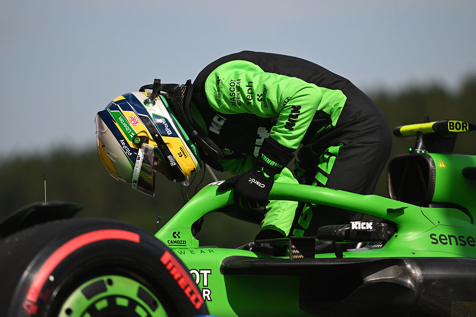 F1: Gabriel Bortoleto garantiu dois Top10 em Spa-Francochamps
