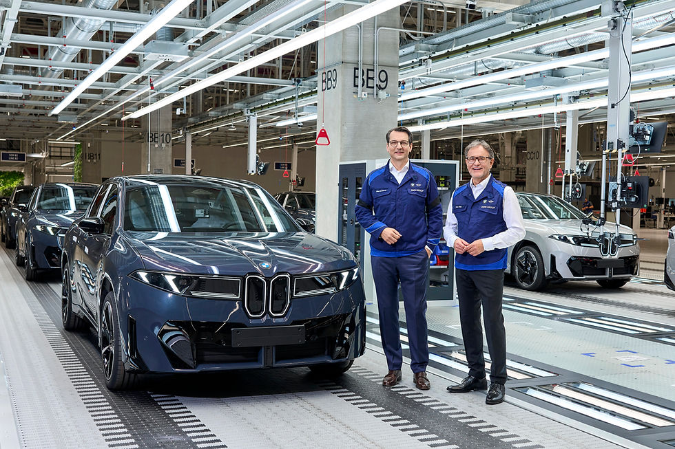 EXPRESSAS: BMW Group inicia produção do novo BMW iX3 na inovadora fábrica de Debrecen