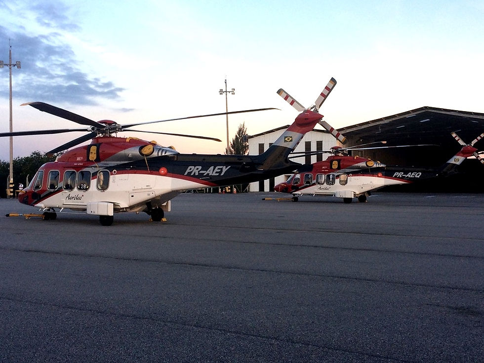 Grupo Era e Aeróleo Táxi Aéreo lançam o Helicóptero AW189 da Leonardo Helicopters