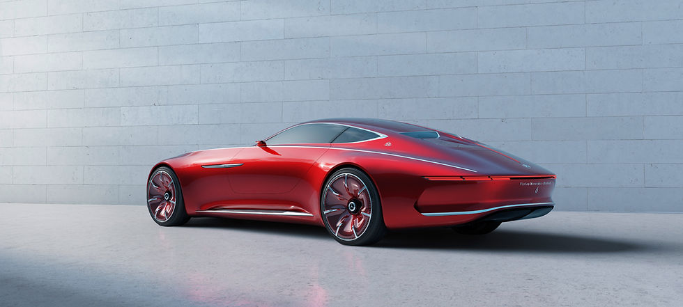 O mundo conhece o Vision Mercedes Maybach 6