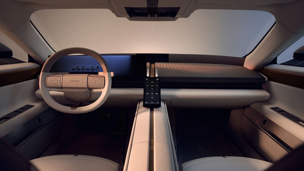 Jaguar revela interior do Type 01 e antecipa nova linguagem para sua era elétrica