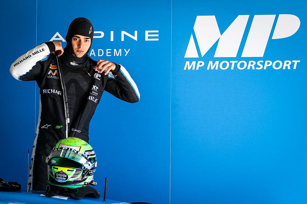 F-3: Caio Collet completa 160 voltas e encerra testes em Jerez com sexto melhor tempo