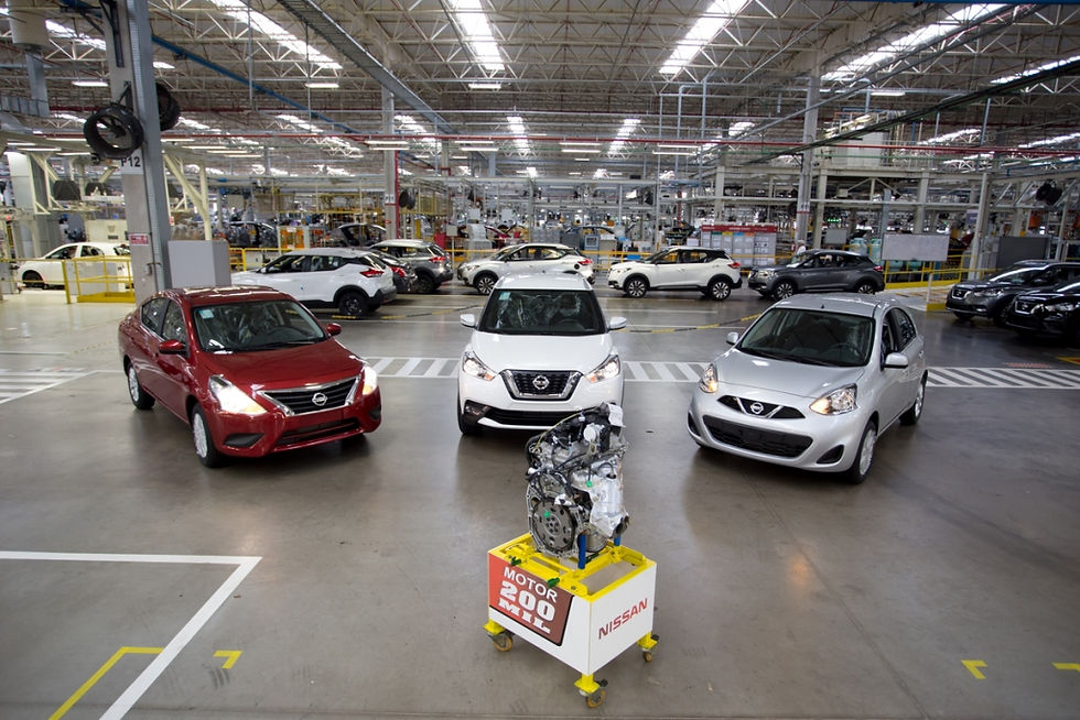 Nissan chega a 200 mil motores produzidos no Complexo Industrial de Resende
