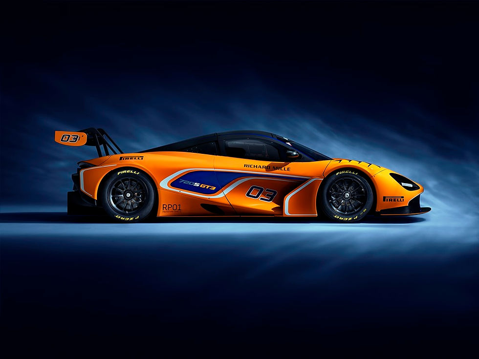McLaren 720S GT3 de corrida faz testes de pista para estrear em 2019