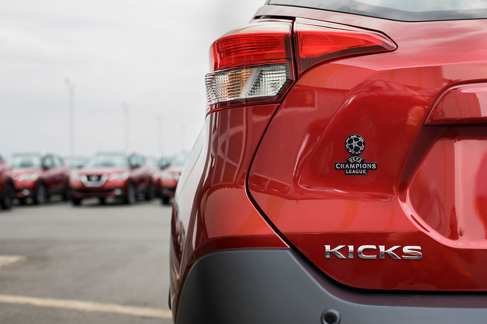 Nissan Kicks com série especial UEFA Champions League