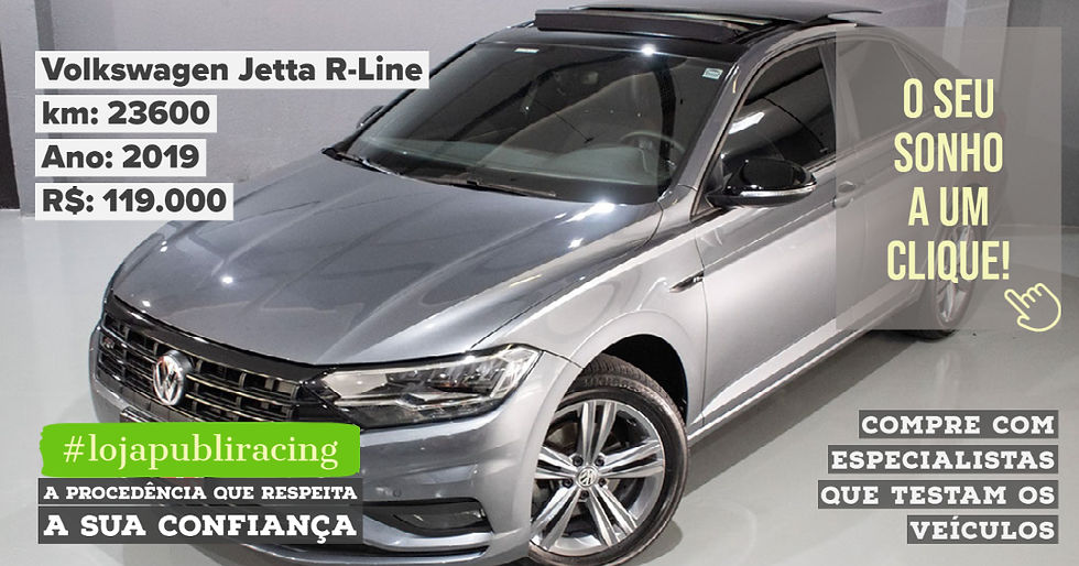 ACESSE #LOJA PUBLIRACING - Volkswagen Jetta R-Line Ano 2019