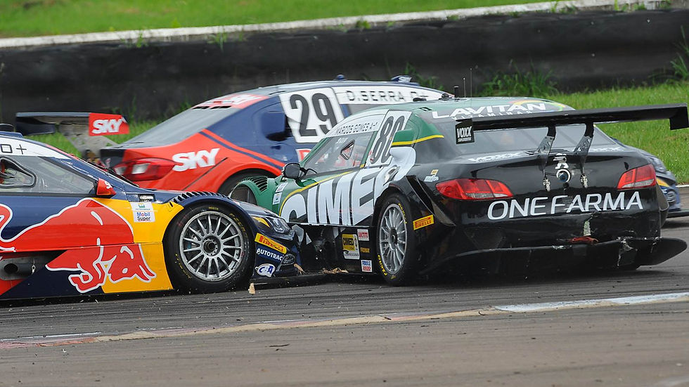 O que acontece com as largadas na Stock Car ?