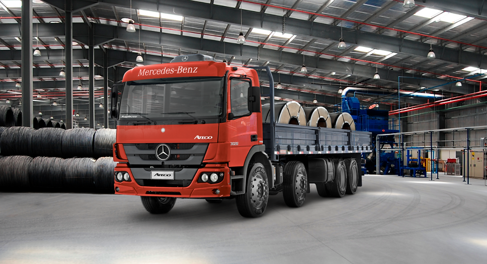 Atego 8x2 da Mercedes-Benz já disponível para o mercado brasileiro