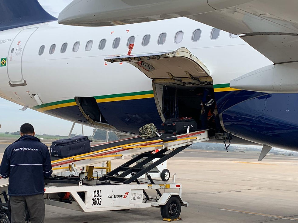 Aviação: Azul realiza voos de repatriação para a Bolívia e o Peru