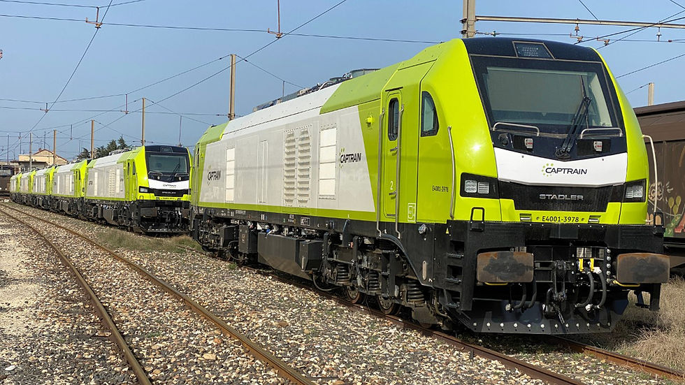 Ferrovia: Novas locomotivas Euro 4001 de Stadler entregues para a Captrain France