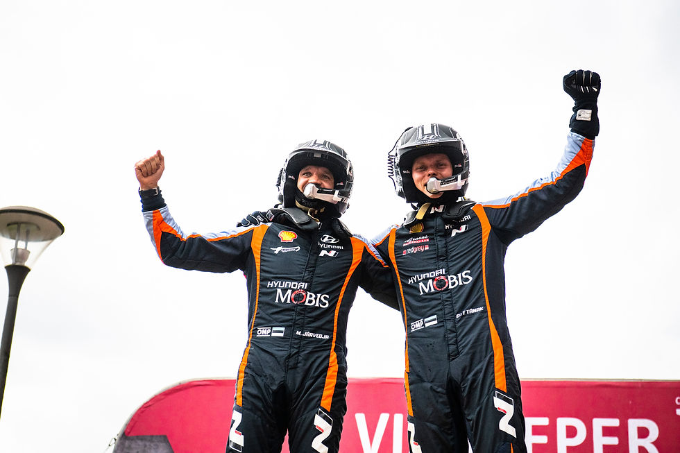 O Tänak / M Järveoja EST Hyundai i20 N