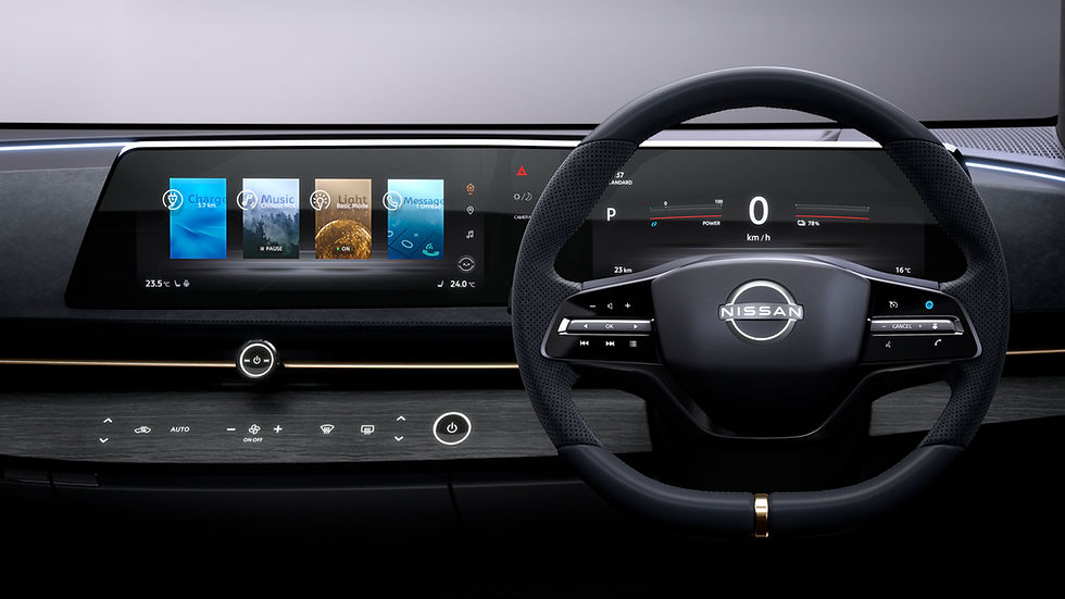 Conceito Arya da Nissan mostra o futuro da marca em multimídia