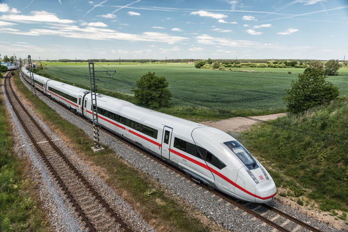 O primeiro ICX da Siemens, já em testes na Alemanha.