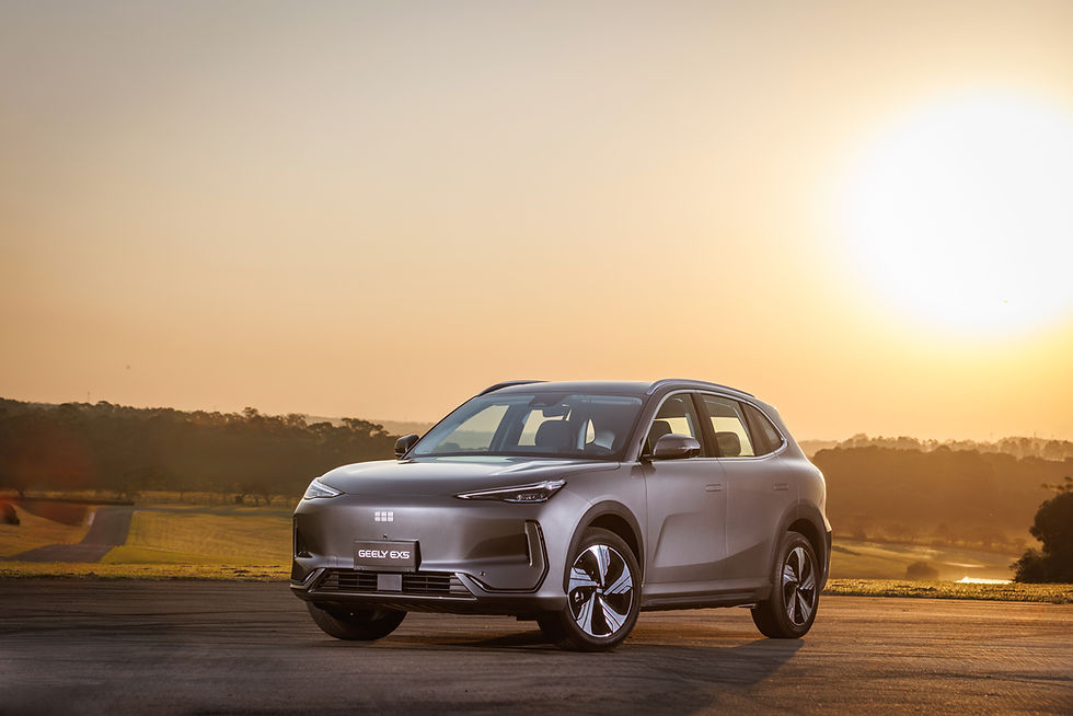 Geely estreia no Brasil com 159 unidades do EX5 vendidas em seu primeiro mês