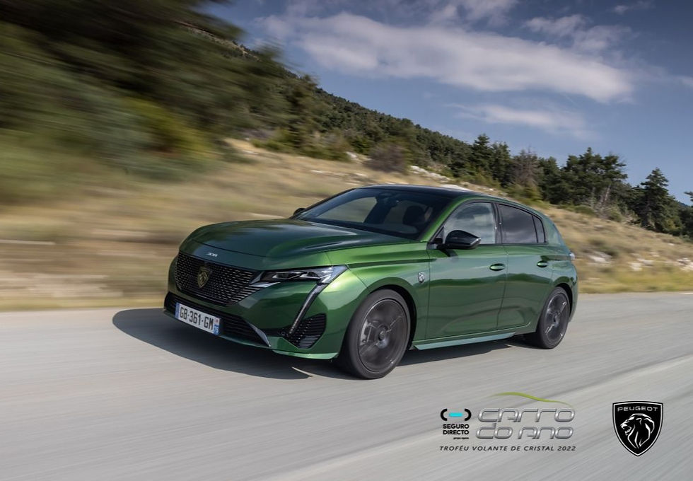 Peugeot 308 é o Carro do Ano 2022 em Portugal