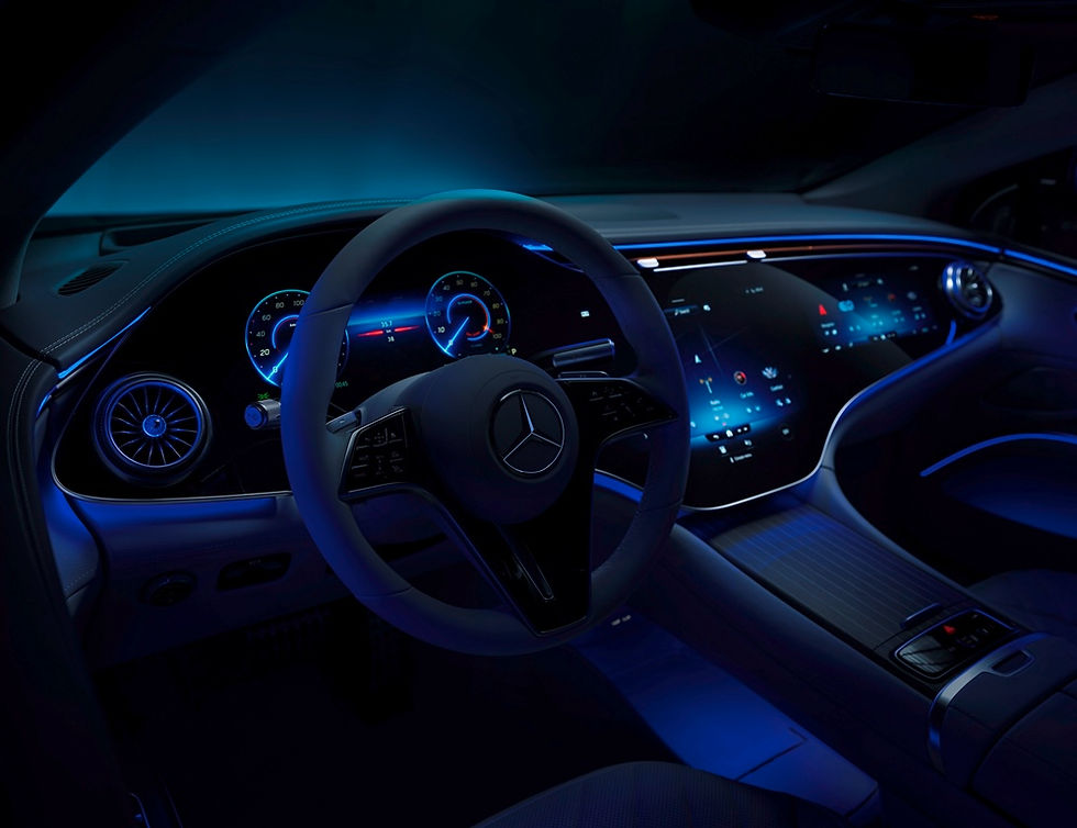 Mercedes-Benz revela o EQS, sedan de luxo totalmente elétrico 